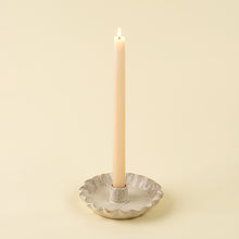 Load image into Gallery viewer, Petal Stoneware Candle Holder

