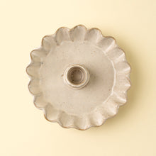 Load image into Gallery viewer, Petal Stoneware Candle Holder
