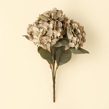Load image into Gallery viewer, Autumn Vintage Green Hydrangea
