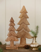 Load image into Gallery viewer, Winter Woods Carved Trees
