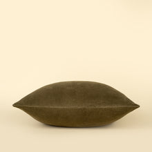 Load image into Gallery viewer, Vera Luxe Velvet Pillow Olive
