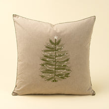 Load image into Gallery viewer, Embroidered Christmas Tree Pillow
