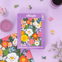 Load image into Gallery viewer, Midnight Blooms 500 Piece Puzzle
