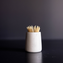 Load image into Gallery viewer, White Marble Toothpick Holder
