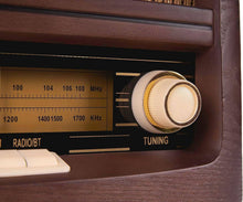 Load image into Gallery viewer, Retro Radio with Bluetooth &amp; Wireless Charger
