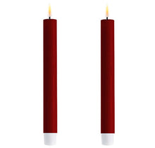 Load image into Gallery viewer, Deluxe Art LED 9.5"  Taper Candles | Multiple Colours
