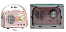 Load image into Gallery viewer, Retro Bluetooth Speaker | Pink
