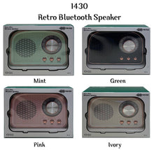 Load image into Gallery viewer, Retro Bluetooth Speaker | Pink
