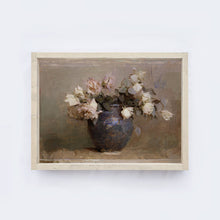 Load image into Gallery viewer, Vintage Dusty Roses Framed Print | 12x9"
