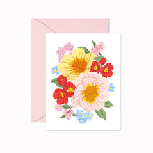Load image into Gallery viewer, Blooming Bouquet | Greeting Card

