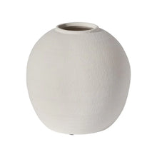 Load image into Gallery viewer, White Konos Vase Large
