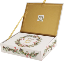 Load image into Gallery viewer, Festive Wreath Christmas Card Box Set
