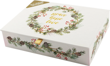 Load image into Gallery viewer, Festive Wreath Christmas Card Box Set
