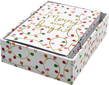 Load image into Gallery viewer, Merry &amp; Bright Small Note Cards
