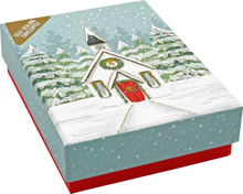 Load image into Gallery viewer, Church in Snowfall Small Note Cards
