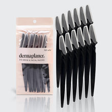 Load image into Gallery viewer, Recycled Plastic Dermaplaners 12pc Set - Black
