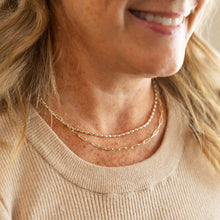 Load image into Gallery viewer, Double Take Necklace | Two Finishes
