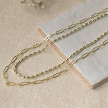 Load image into Gallery viewer, Double Take Necklace | Two Finishes
