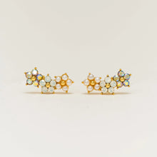Load image into Gallery viewer, Floral Climber Earrings
