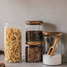 Load image into Gallery viewer, Glass Storage Jars | Three Sizes
