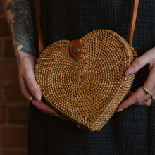 Load image into Gallery viewer, Heart Bali Bag
