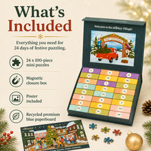 Load image into Gallery viewer, Village Christmas Advent Calendar
