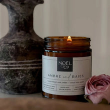 Load image into Gallery viewer, Ambre and Baies Noel &amp; Co Candle
