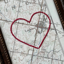 Load image into Gallery viewer, Lucknow Heart Map
