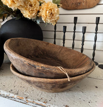 Load image into Gallery viewer, Vintage Wood Basin
