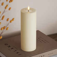 Load image into Gallery viewer, Deluxe Art LED 3 X 8  Pillar Candles | Multiple Colours
