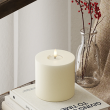 Load image into Gallery viewer, Deluxe Art LED 4" Pillar Candles | Two Sizes
