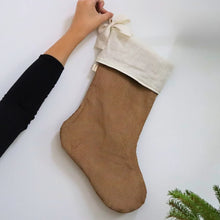 Load image into Gallery viewer, Natural Corduroy Stocking
