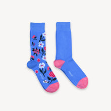 Load image into Gallery viewer, Vintage Floral Pima Socks | Pack of 2
