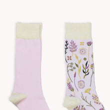 Load image into Gallery viewer, Botanical Garden Rosee Pima Socks | Pack of 2
