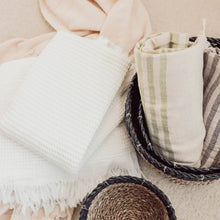 Load image into Gallery viewer, Pokoloko Wave Hand Towel | Two Colours
