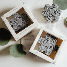 Load image into Gallery viewer, Soak Snowflake Soap Bar
