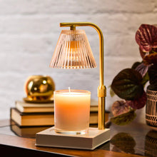 Load image into Gallery viewer, Luna Lamp Candle Warmer Gold
