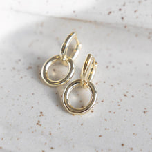 Load image into Gallery viewer, Tandem Hoop Earring | Two Finishes
