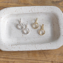 Load image into Gallery viewer, Tandem Hoop Earring | Two Finishes
