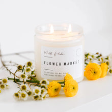 Load image into Gallery viewer, Wild Flicker Flower Market Candle | Two Sizes
