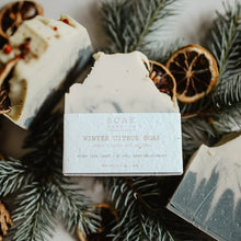 Load image into Gallery viewer, Soak Winter Citrus Soap bar
