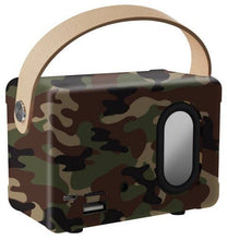 Load image into Gallery viewer, Camo Print Vintage Speaker
