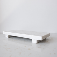 Load image into Gallery viewer, White Marble Trivet Riser
