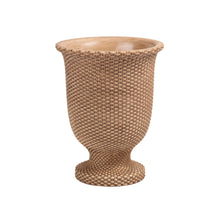 Load image into Gallery viewer, Basketweave Cement Urn | Large
