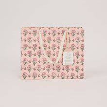 Load image into Gallery viewer, Blush Refresh Hand Block Printed Medium Gift Bags
