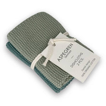 Load image into Gallery viewer, Organic Cotton Dishcloth Set | Mint
