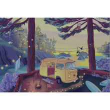 Load image into Gallery viewer, Twilight Campsite | 1000-Piece Puzzle | Designed in Canada
