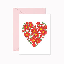 Load image into Gallery viewer, Blossom Heart | Greeting Card
