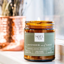Load image into Gallery viewer, Lavender &amp; Sage Noel and Co Candle
