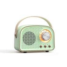 Load image into Gallery viewer, Retro Bluetooth Speaker |  Mint
